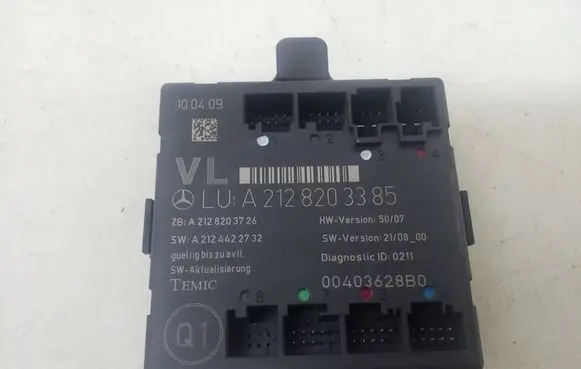 Mercedes-Benz E W212 Door control unit/module A2128203385