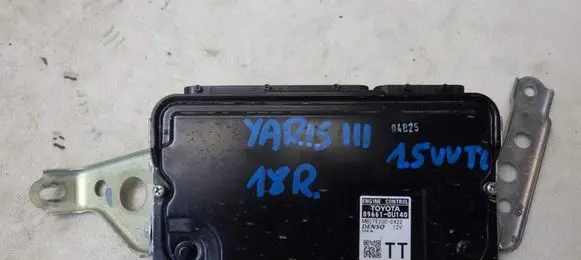 Toyota Yaris Engine control unit/module ECU 89661-0U140