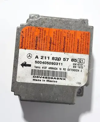 Mercedes-Benz E W211 Airbag control unit/module A2118205785 500405090311