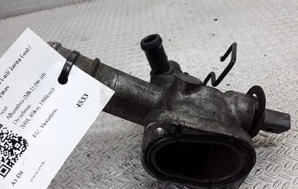 Seat Alhambra (Mk1) Engine coolant pipe/hose 038121133J