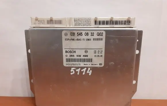 Mercedes-Benz E W210 ABS control unit/module 5114 0265109499