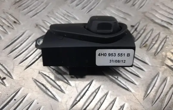 Audi A7 S7 4G Steering wheel adjustment switch 4H0953551B