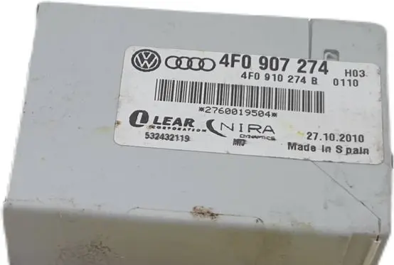 Audi A6 S6 C6 4F Tire pressure control unit 4F0907274 532432119