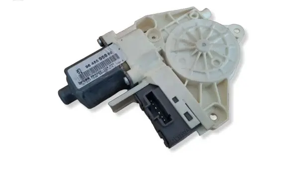 Peugeot 407 Rear door window regulator motor 9646595680