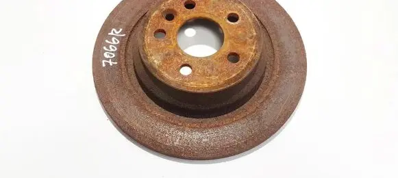 Ford Galaxy Rear brake disc neventiliuojamas