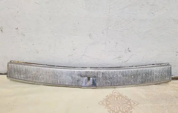 Volkswagen Touareg I Trunk/boot sill cover protection 7L6863459B