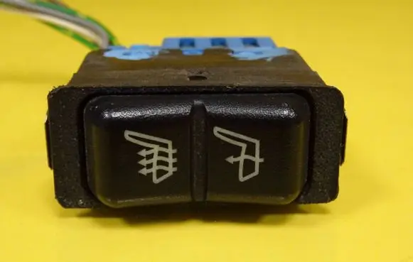 BMW 5 E34 Seat heating switch 61311390888 1390888