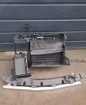 Opel Corsa F Radiator support slam panel 9823718480