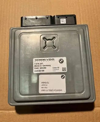BMW 5 E60 E61 Engine control unit/module 5WK90188 7576297