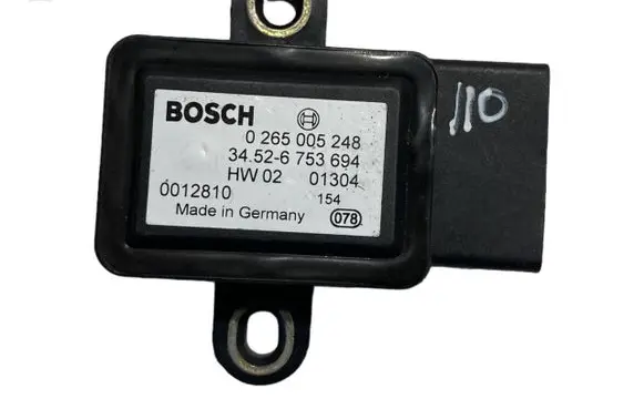 BMW X5 E53 ESP acceleration yaw rate sensor 6753694 34526753694 0265005248