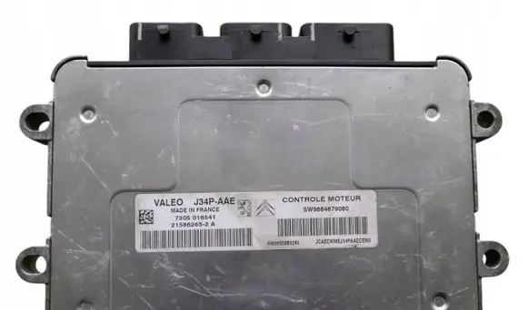 Peugeot 206 Engine control unit/module 9664679080