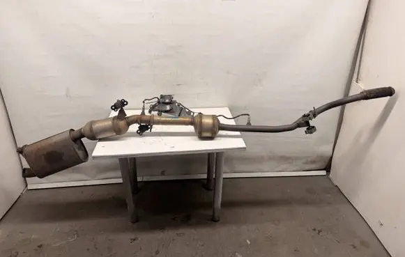 Citroen Jumpy Exhaust gas pipe citj3cz3 9833928880
