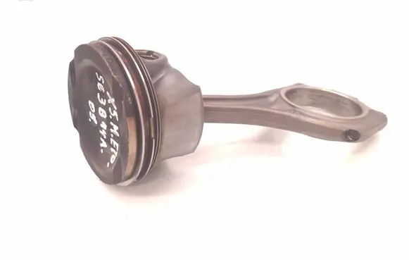 Piston with connecting rod