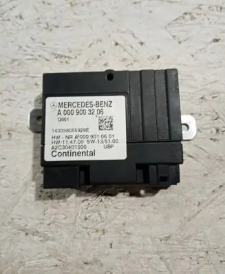 Mercedes-Benz S W222 Fuel injection pump control unit/module A0009003206 140058055929E A2C30401500