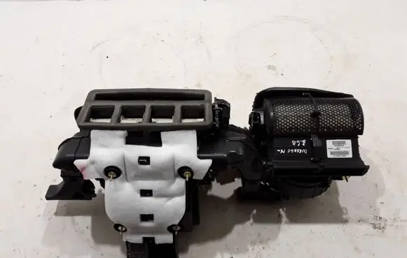Interior heater climate box assembly