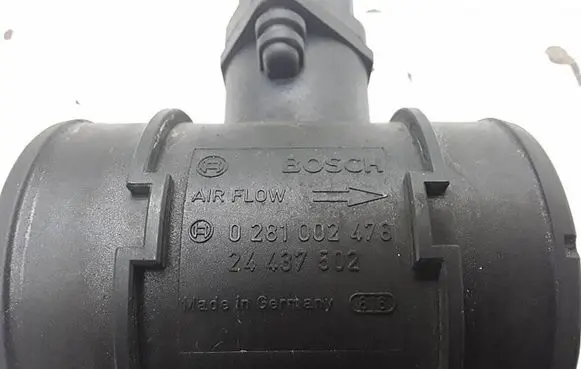 Opel Zafira A Mass air flow meter 0281002478 24437502