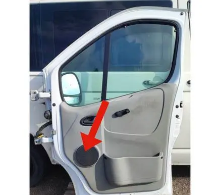 Renault Trafic II (X83) Front door speaker 9175188 G163475