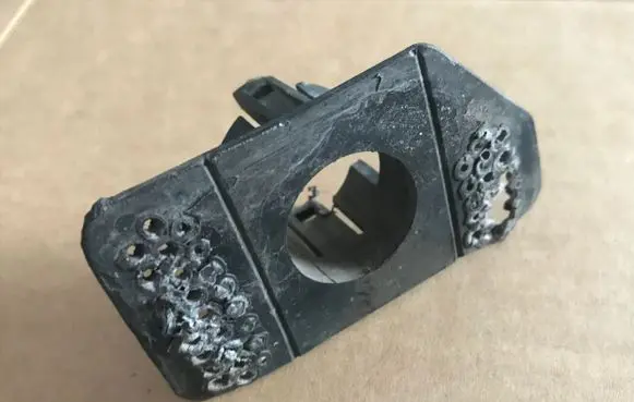 Opel Meriva B Front parking sensor holder (PDC) 13267453