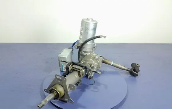Steering wheel axle
