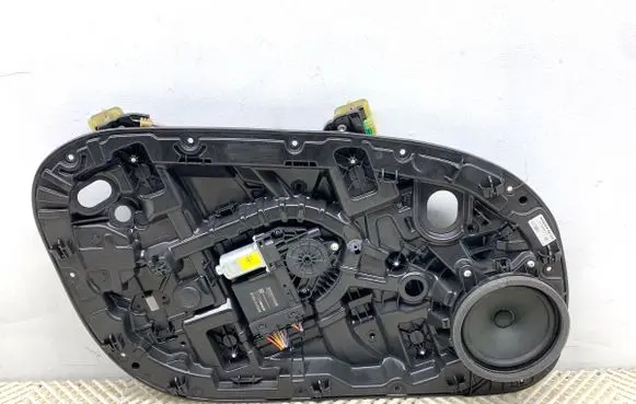 Front door window regulator with motor