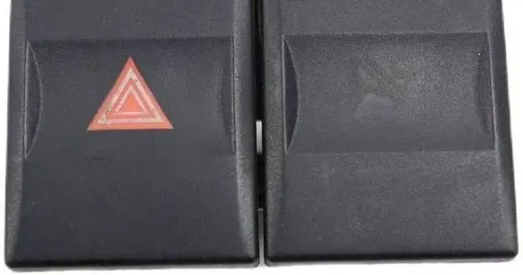 Hazard light switch