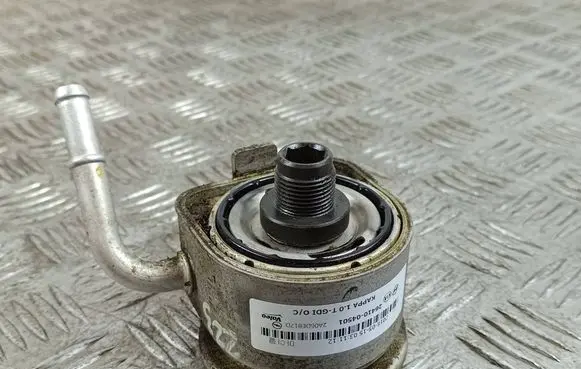 Oil filter mounting bracket
