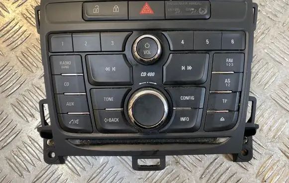 Opel Zafira C Head unit multimedia control 20875735 A2C53375838