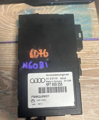 Audi A3 S3 A3 Sportback 8P Sunroof control unit/module 8P7959255 H15S110