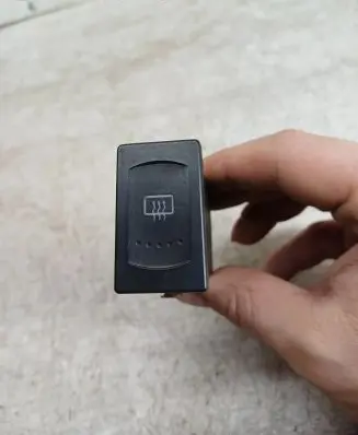 Volkswagen PASSAT B5 Windscreen/window heater switch 3B0959621B