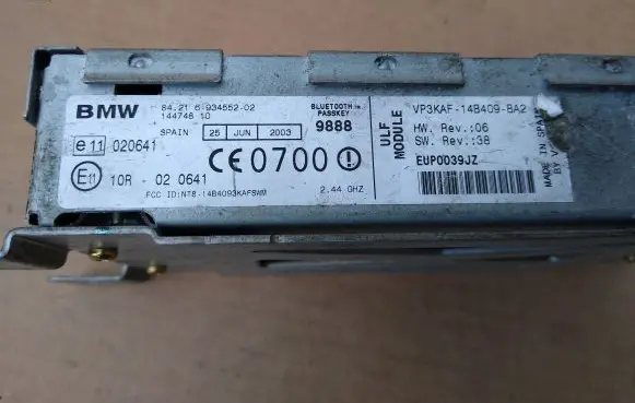 BMW X5 E53 Other control units/modules 84.216-934552-02