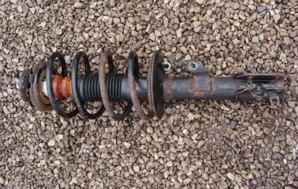 Fiat Panda II Front shock absorber with coil spring