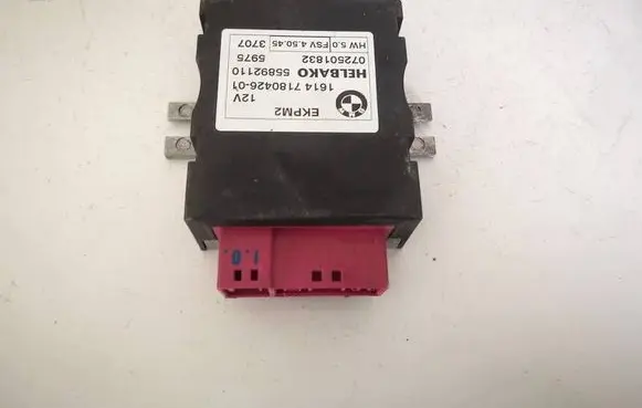 BMW 3 E90 E91 Fuel injection pump control unit/module 1614718042601
