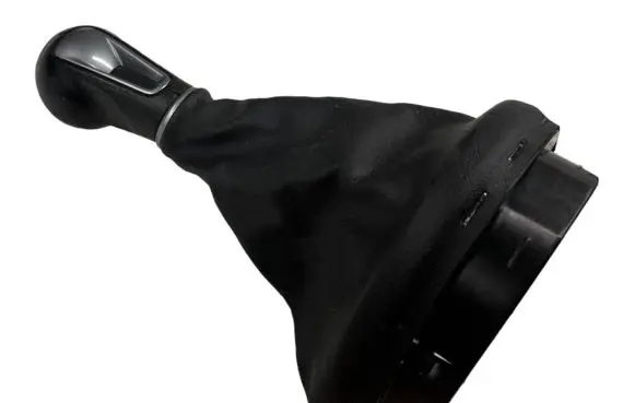 Gear lever shifter trim leather/knob