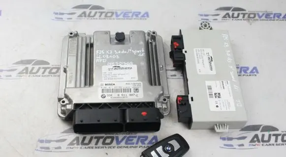 BMW X3 F25 Engine ECU kit and lock set 8511907