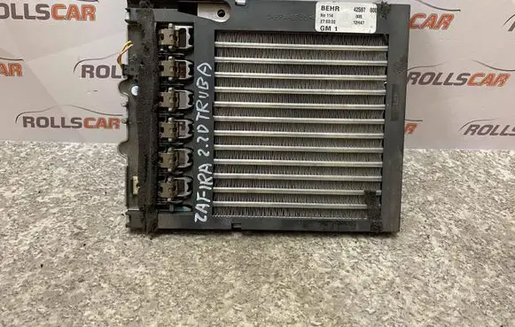 Opel Zafira A Electric cabin heater radiator 09131071 9140010300