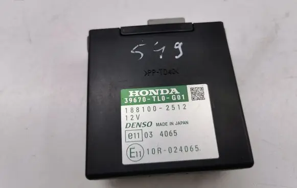 Honda Accord Parking PDC control unit/module 39670TL0 1881002512