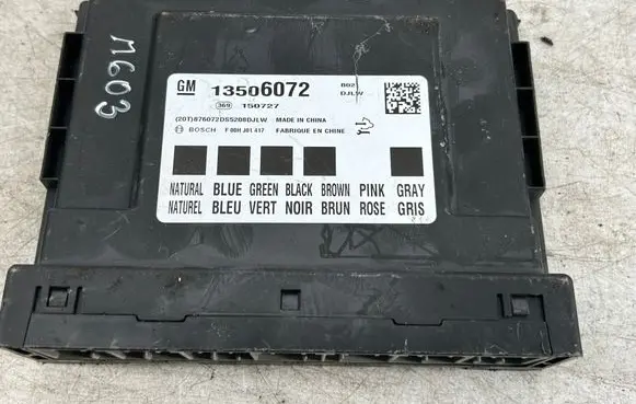 Opel Corsa E Other control units/modules 13506072 150727