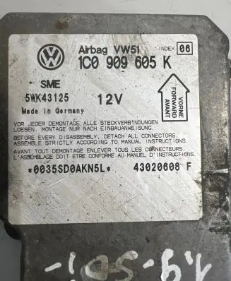 Volkswagen Polo Engine control unit/module 1C0909605K 5WK43125 43020608F