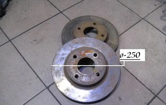 Ford Mondeo MK I Front brake disc