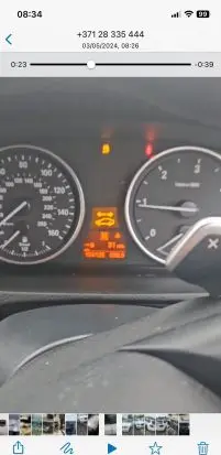 Dacia Logan I Speedometer (instrument cluster) P8200377202