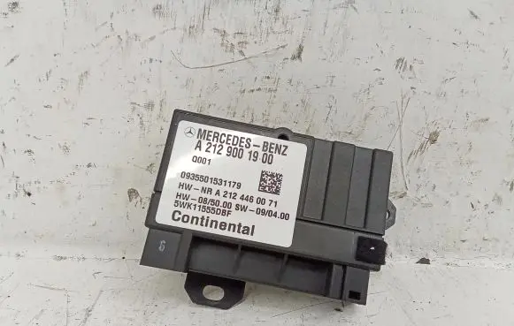 Mercedes-Benz ML W164 Fuel injection pump control unit/module A2129001900