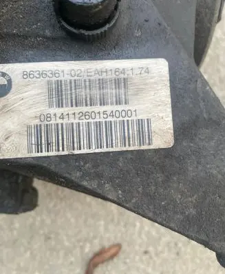 BMW X1 F48 F49 Rear differential 8636361 081411260