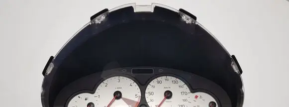 Peugeot 206 Speedometer (instrument cluster) 9656696280