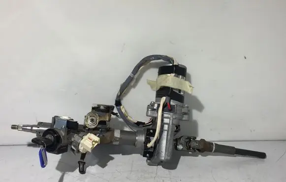 Steering wheel axle set