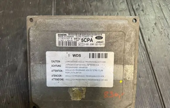 Ford Fiesta Engine control unit/module 2U7A12A650TB S118107007B