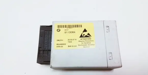 BMW 5 E60 E61 Center console control module 9113064
