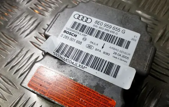 Audi A4 S4 B6 8E 8H Airbag control unit/module 8E0959655G