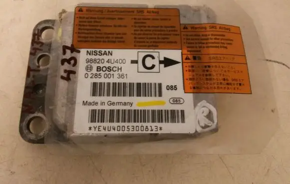 Nissan Almera Tino Airbag control unit/module 988204U400 0285001361