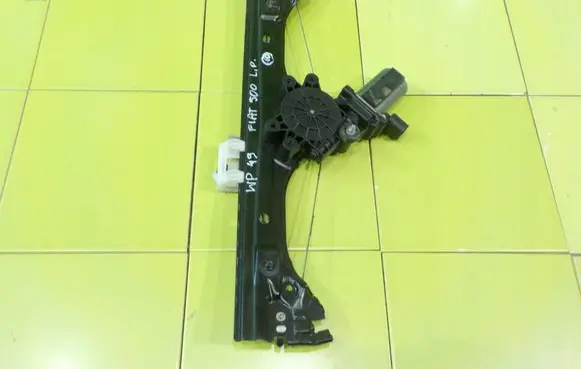 Fiat 500 Front door window regulator with motor 51824040