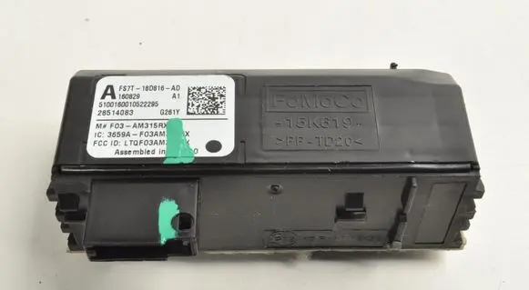 Ford Fusion II Other control units/modules FS7T18D816AD